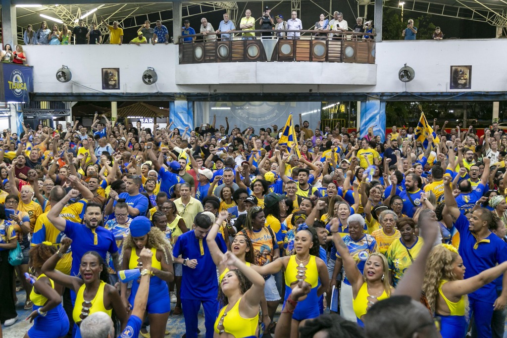 Unidos da Tijuca realiza últimos ensaios de canto na quadra e se prepara para o início dos ensaios de rua