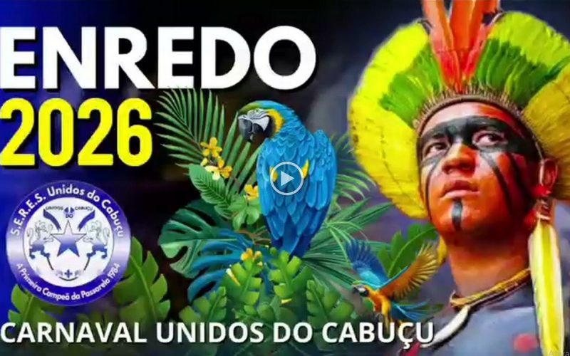 Unidos do Cabuçu lança calendário, Sinopse e regras do Concurso de Samba-Enredo 2026 com premiação de R$ 3 mil para o vencedor