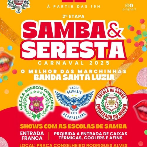 Samba & Seresta – Edição 2025 – 2ª Etapa