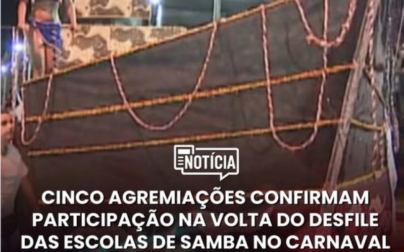 Depois de 13 anos as Escolas de Samba de São José dos Campos voltam a desfilar
