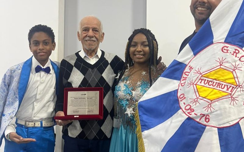 Presidente da Tucuruvi ‘Seo Jamil’ é homenageado pela LigaSP com nomeação de sala.